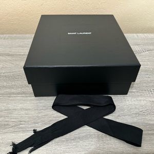 YSL Yves Saint Lauren Empty Black Box Authentic